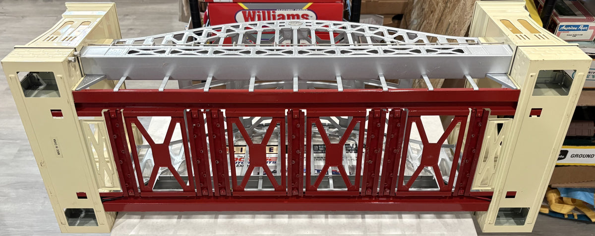 Lionel 32999 Standard Gauge Hellgate Bridge (Red and Cream)