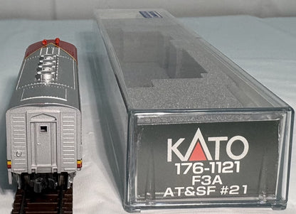 Kato 176-1121 N Scale Santa Fe EMD F3 Diesel Locomotive #21