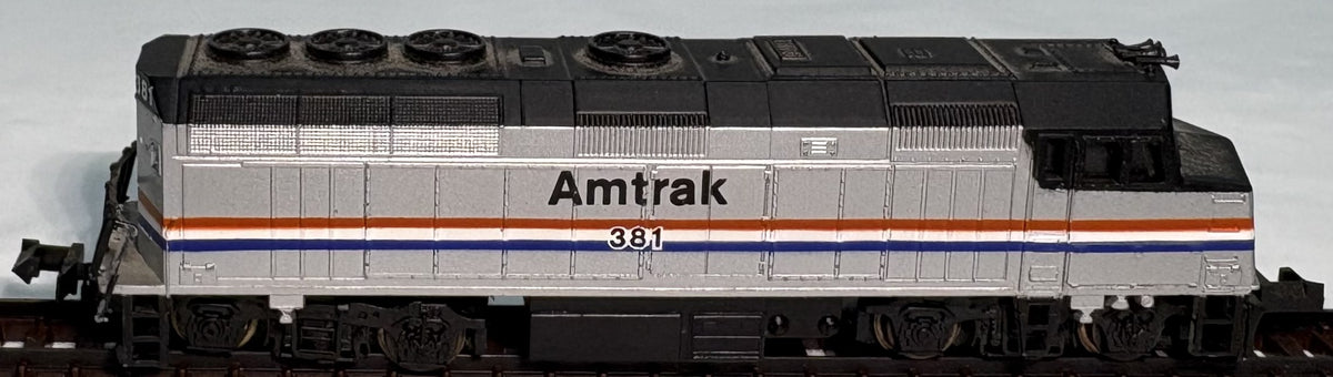 Life Like 7641 N Scale Amtrak EMD F40PH Diesel Locomotive #381