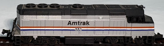 Life Like 7641 N Scale Amtrak EMD F40PH Diesel Locomotive #381