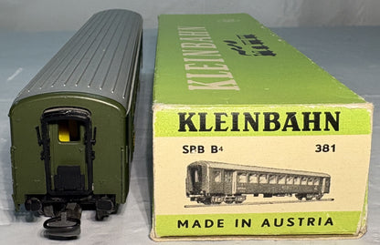 Kleinbahn 832 Personenwagen SBB