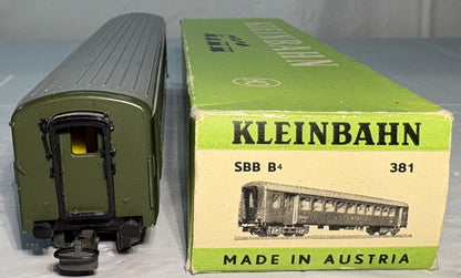 Kleinbahn 832 Personenwagen SBB