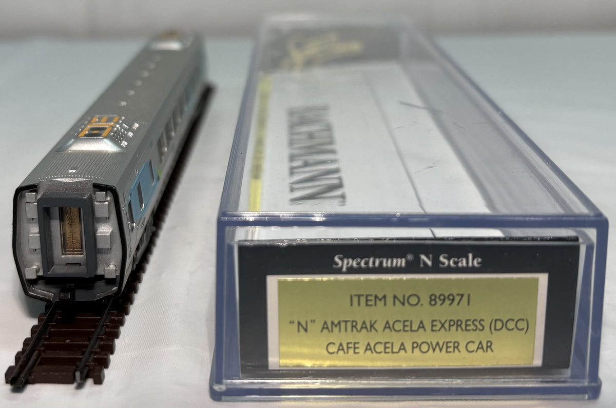 Bachmann 89971 N Scale Amtrak Acela Express Cafe Car w/ DCC