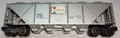 Lionel 6346 Silver Alcoa Covered Hopper