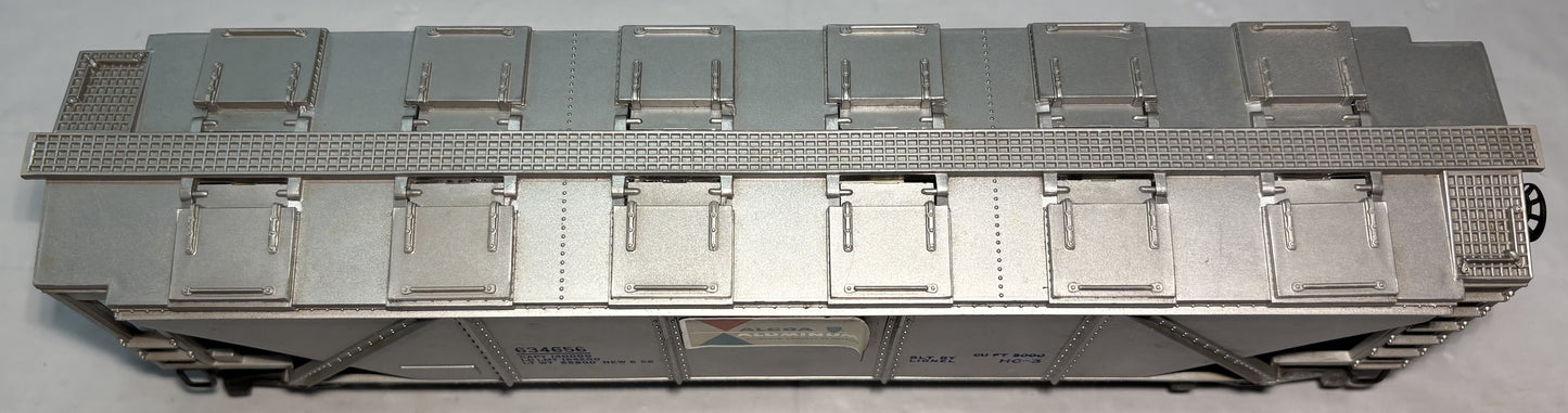 Lionel 6346 Silver Alcoa Covered Hopper