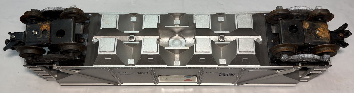 Lionel 6346 Silver Alcoa Covered Hopper