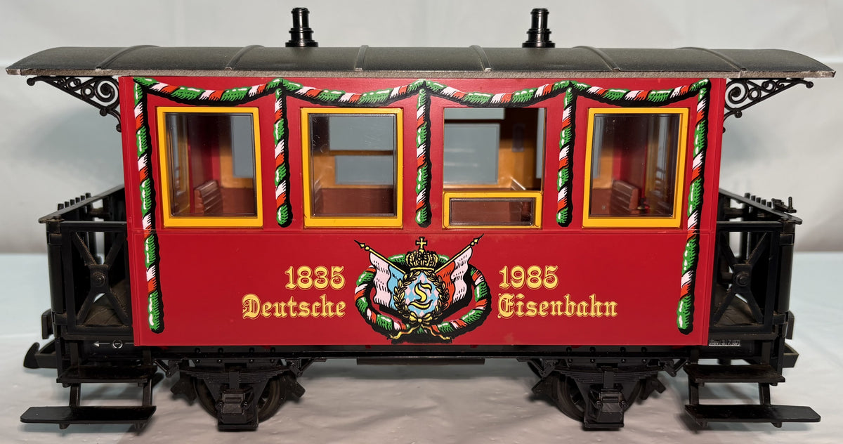 LGB 3150 G Scale Deutsche 150th Anniversary Wappenwagen Passenger Car
