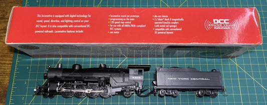 Bachmann 54304 NYC 2-8-2 Mikado Steam Loco w/ Med Tender w/ Sound & DCC HO SCALE NEW