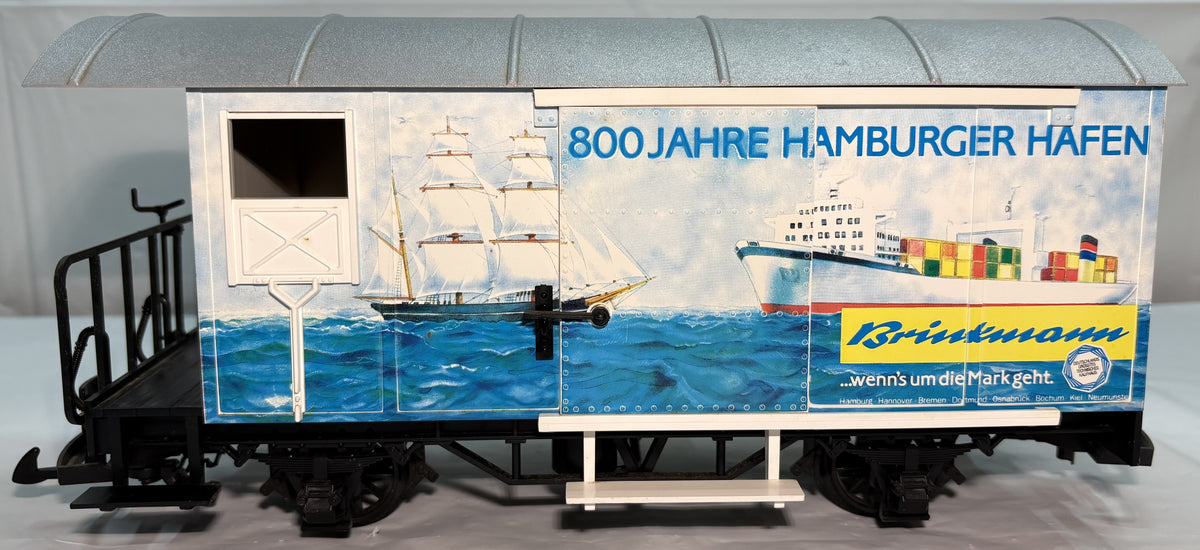 LGB 4028HH G Scale Hamburg Harbor 800th Anniversary Boxcar