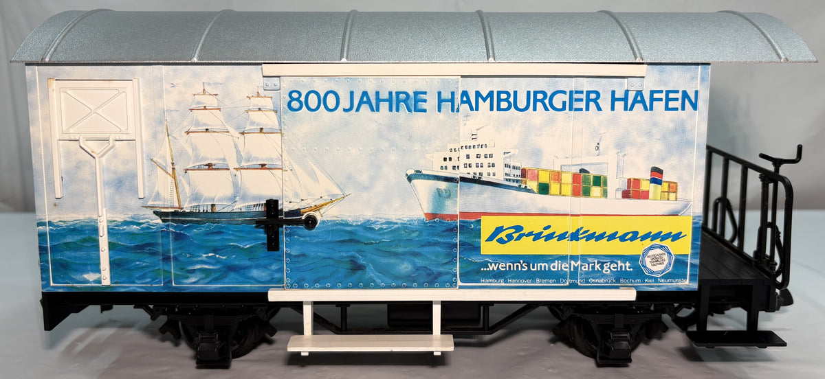 LGB 4028HH G Scale Hamburg Harbor 800th Anniversary Boxcar