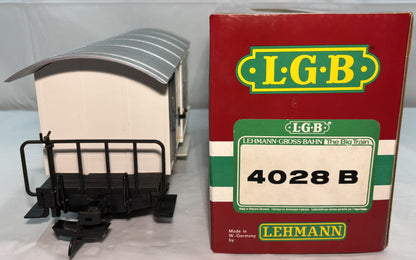 LGB 4028B 40 G Scale 150th Anniversary Berlin Potsdam Railroad Boxcar