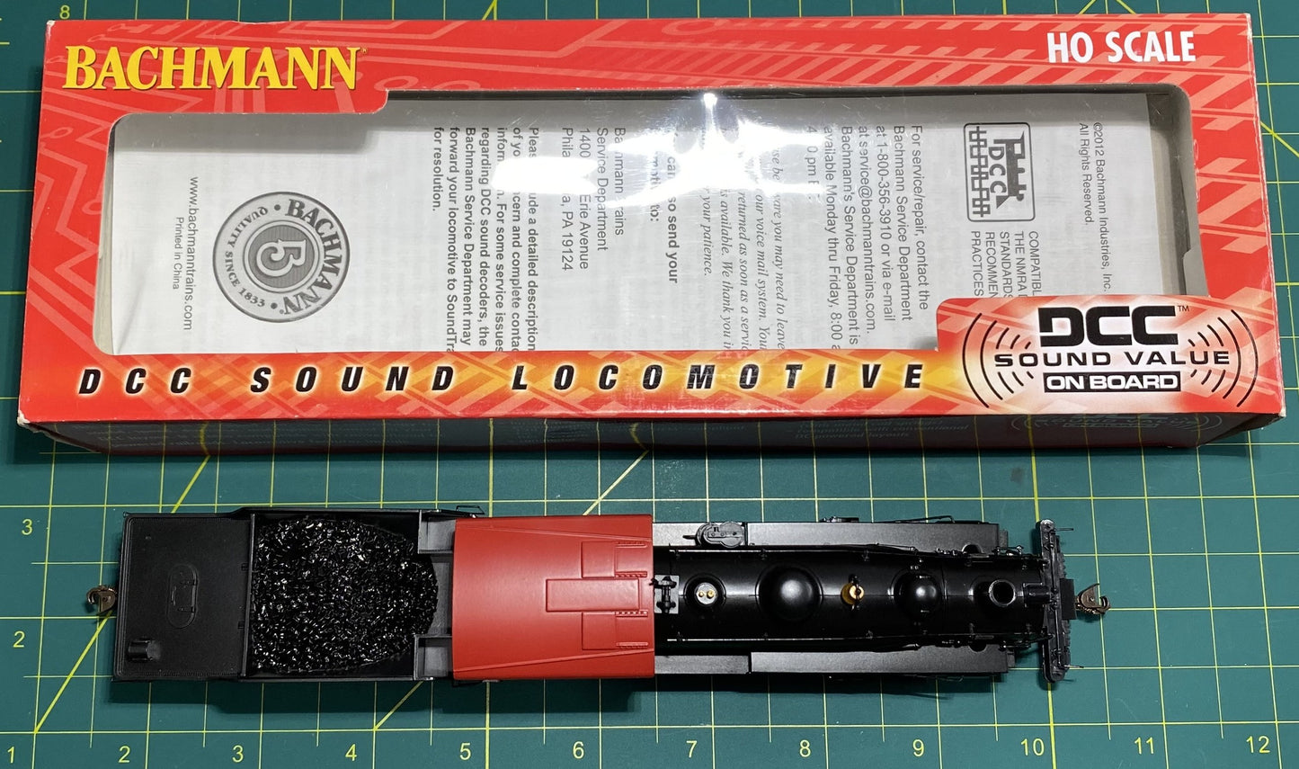 Bachmann 51807 Pennsylvania Alco 2-6-0 Steam Loco w/Sound & DCC #3233