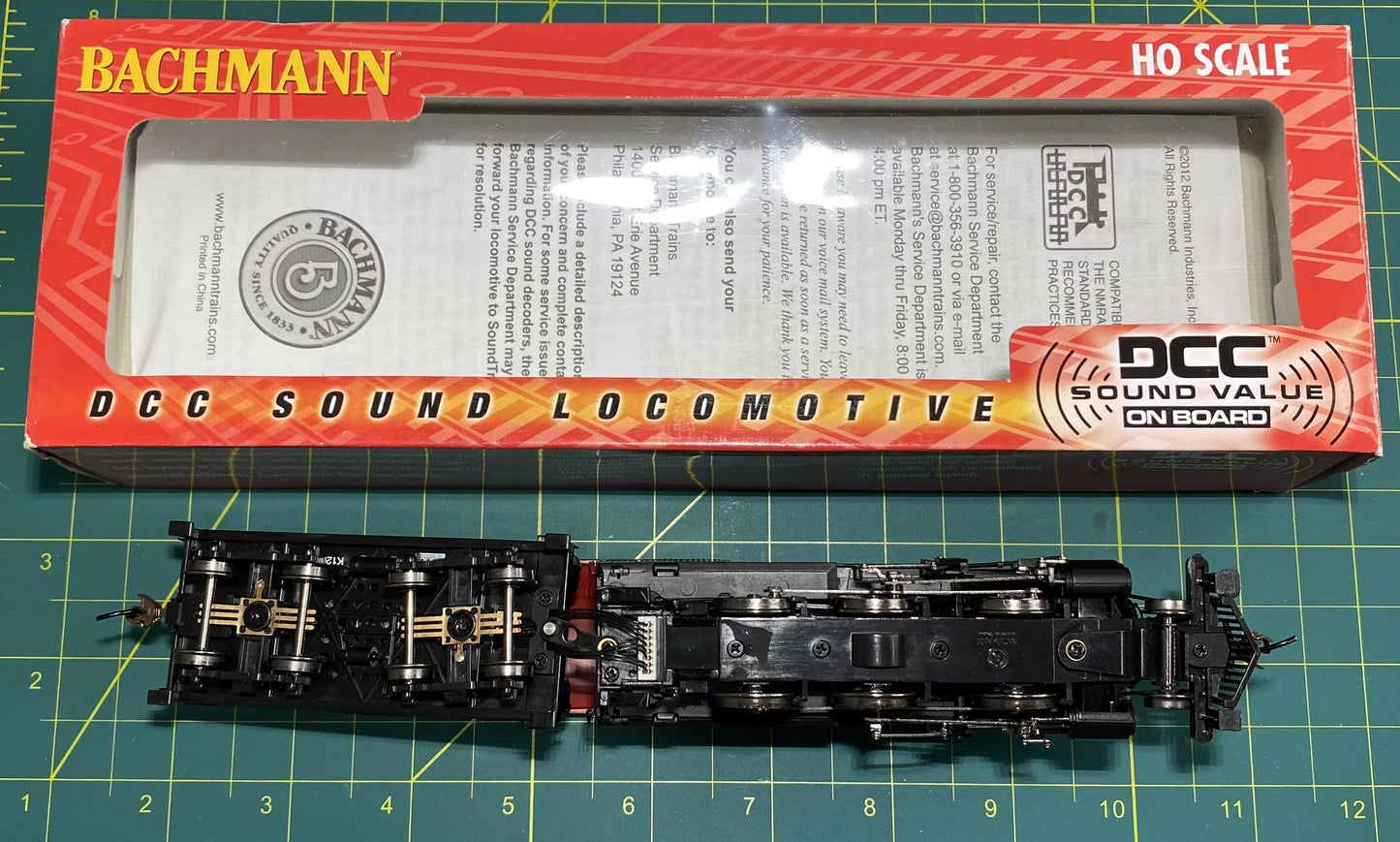 Bachmann 51807 Pennsylvania Alco 2-6-0 Steam Loco w/Sound & DCC #3233