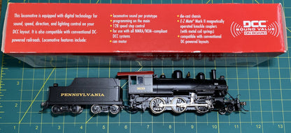 Bachmann 51807 Pennsylvania Alco 2-6-0 Steam Loco w/Sound & DCC #3233
