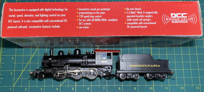 Bachmann 51807 Pennsylvania Alco 2-6-0 Steam Loco w/Sound & DCC #3233