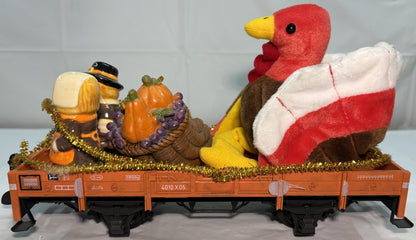 LGB 4010 G Scale European Low Side Gondola Custom Halloween Decoration