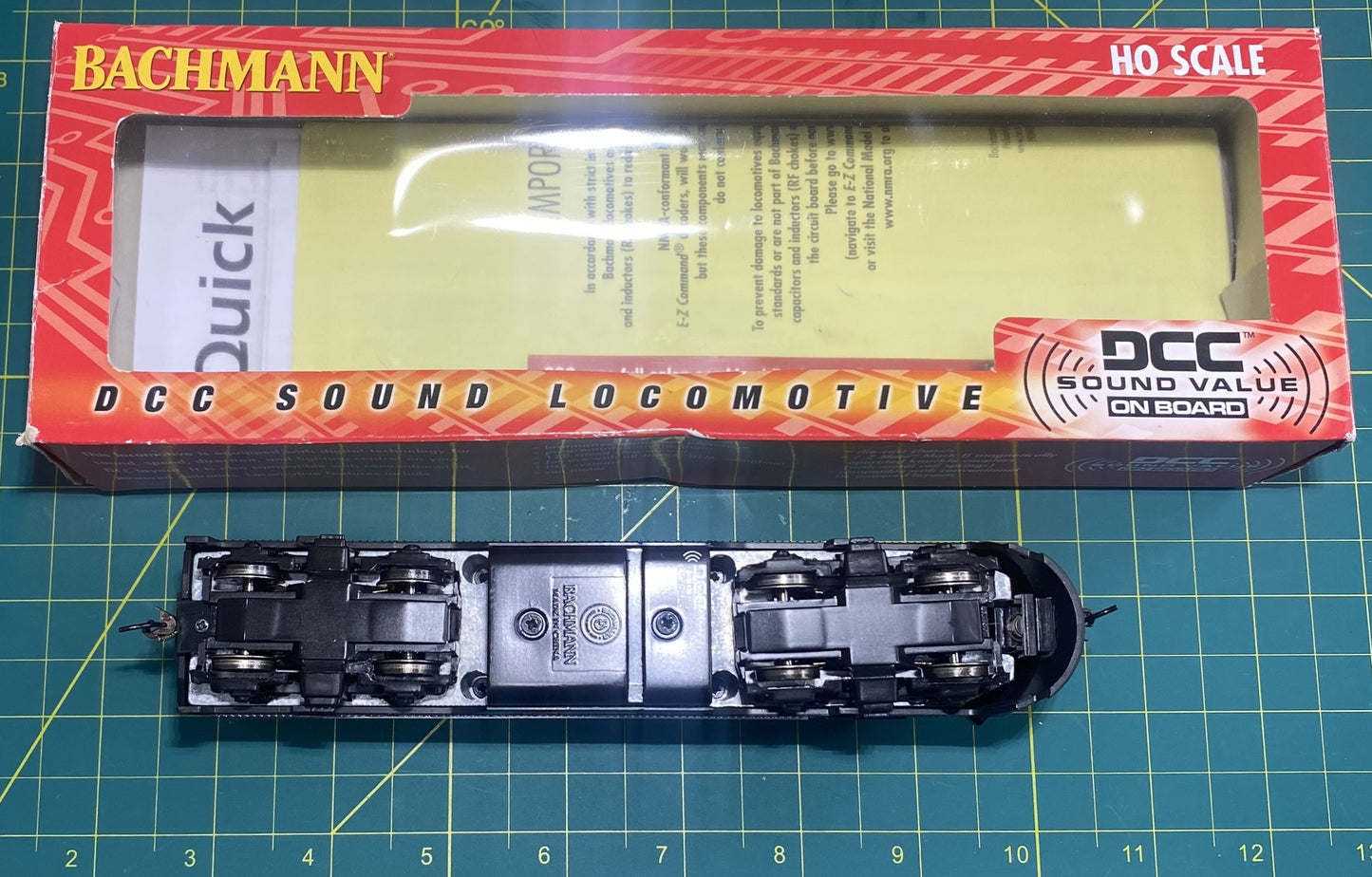 Bachmann 64302 HO New York Central F7A Diesel Locomotive w DCC/Sound