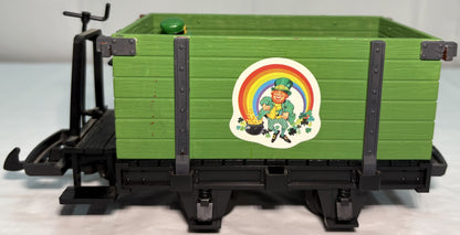 LGB G Scale LGB Customized High Sided Gondola Car – St Patrick’s Day