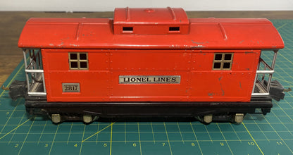 Lionel Pre War Lionel Lines 2817 Red Caboose