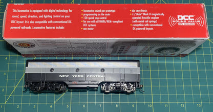 Bachmann 64402 HO New York Central EMD F7B Diesel Locomotive Sound/DCC