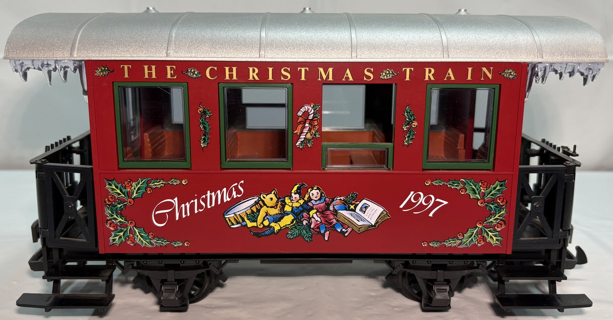 LGB 36077 G Scale 1997 Christmas Passenger Car