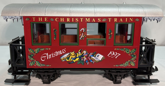 LGB 36077 G Scale 1997 Christmas Passenger Car