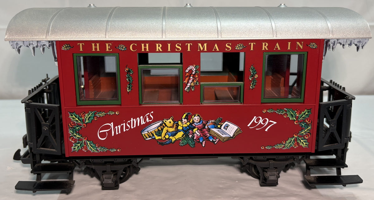 LGB 36077 G Scale 1997 Christmas Passenger Car