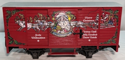 LGB 43352 G Scale Merry Christmas Sound Boxcar