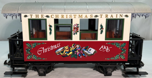 LGB 36076 G Scale 1996 Christmas Passenger Car