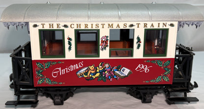 LGB 36076 G Scale 1996 Christmas Passenger Car