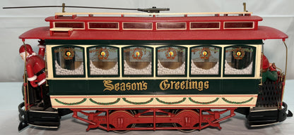 Bachmann 93941 G Scale Seasons Greetings Christmas Streetcar