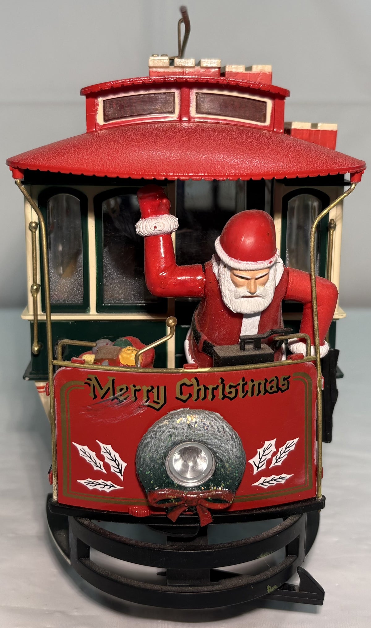 Bachmann 93941 G Scale Seasons Greetings Christmas Streetcar