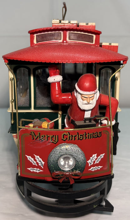 Bachmann 93941 G Scale Seasons Greetings Christmas Streetcar