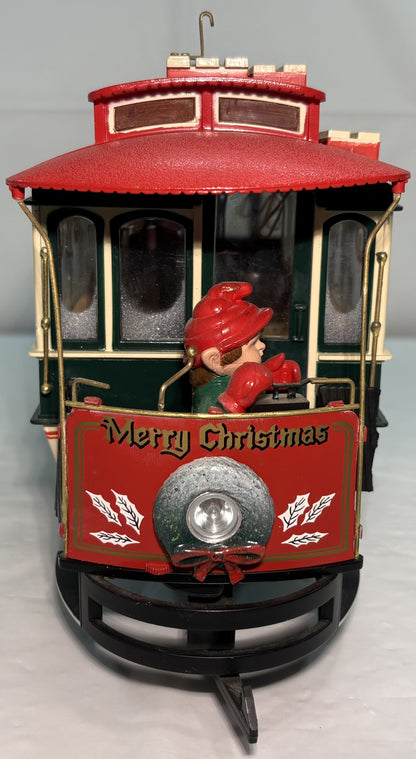 Bachmann 93941 G Scale Seasons Greetings Christmas Streetcar
