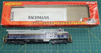 Bachmann 65401 Central of Georgia GE ES44AC Diesel Engine #8101 w DCC/Sound