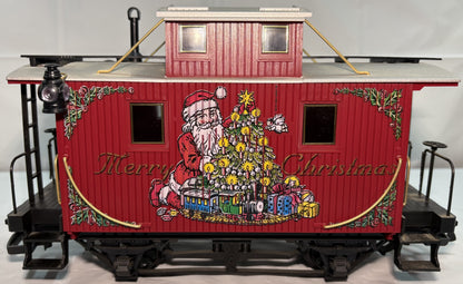 LGB 44650 G Scale Santa Christmas Caboose w/Lights