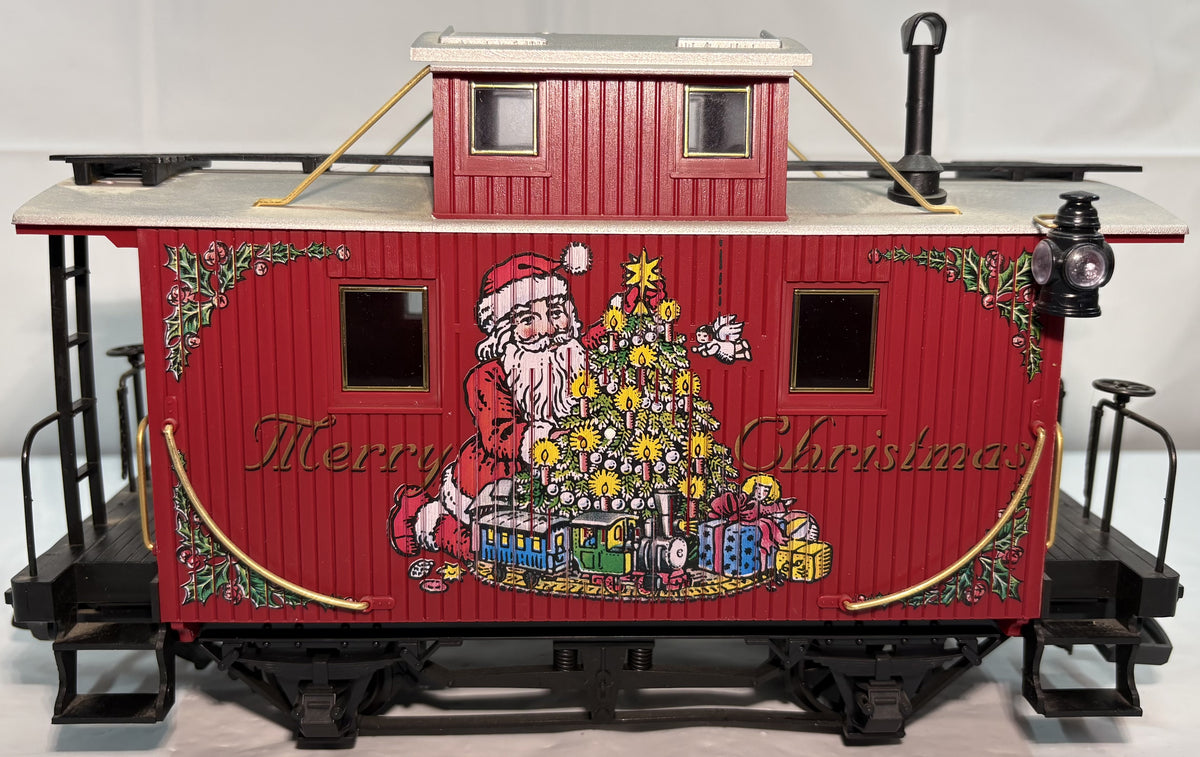 LGB 44650 G Scale Santa Christmas Caboose w/Lights