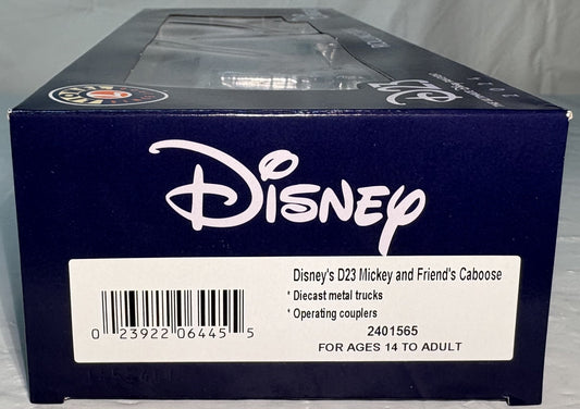 Lionel 2401565 Disney's D23 Mickey and Friend's Caboose