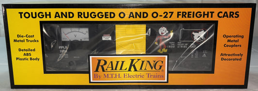 Rail King 30-71186 Pennsylvania Power & Light Box Car w/Power Meter