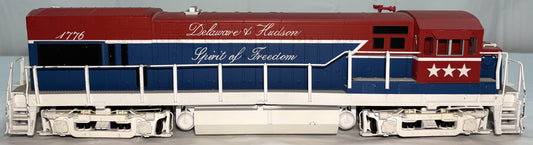 Atlas 2003901 O Gauge, 2 Rail Delaware & Hudson GE U23B ‘Spirit of Freedom’ #1776