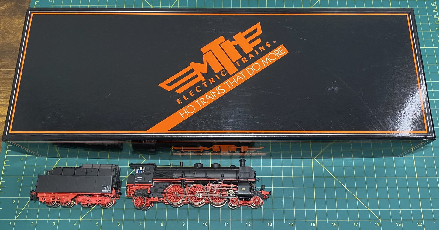MTH 80-3217-1 HO Deutsche Bundesbahn Class 18.4 Steam Locomotive w/PS 3.0