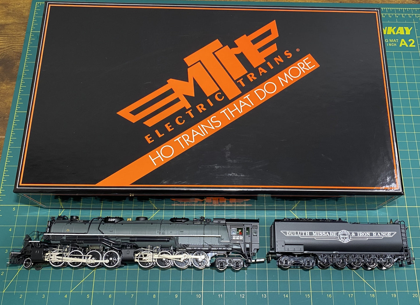 Duluth, Missabe & Iron Range HO MTH 80-3261-1 HO 2-8-8-4 M4 Steam Engine w/Proto-Sound 3.0