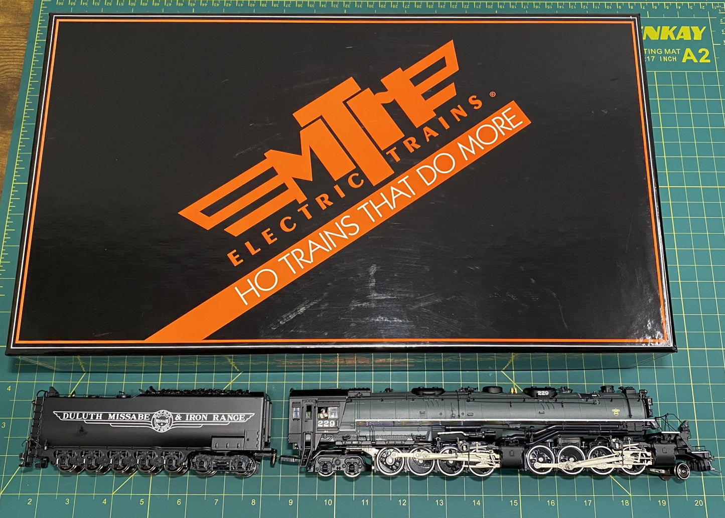 Duluth, Missabe & Iron Range HO MTH 80-3261-1 HO 2-8-8-4 M4 Steam Engine w/Proto-Sound 3.0