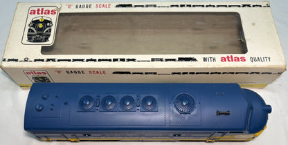 Atlas 6103 O Gauge, 2 Rail Chesapeake and Ohio F-9 Diesel Locomotive #8600