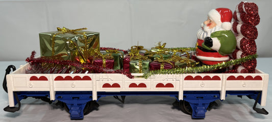 LGB 4038 G Scale Circus Gondola Redone in Christmas Theme
