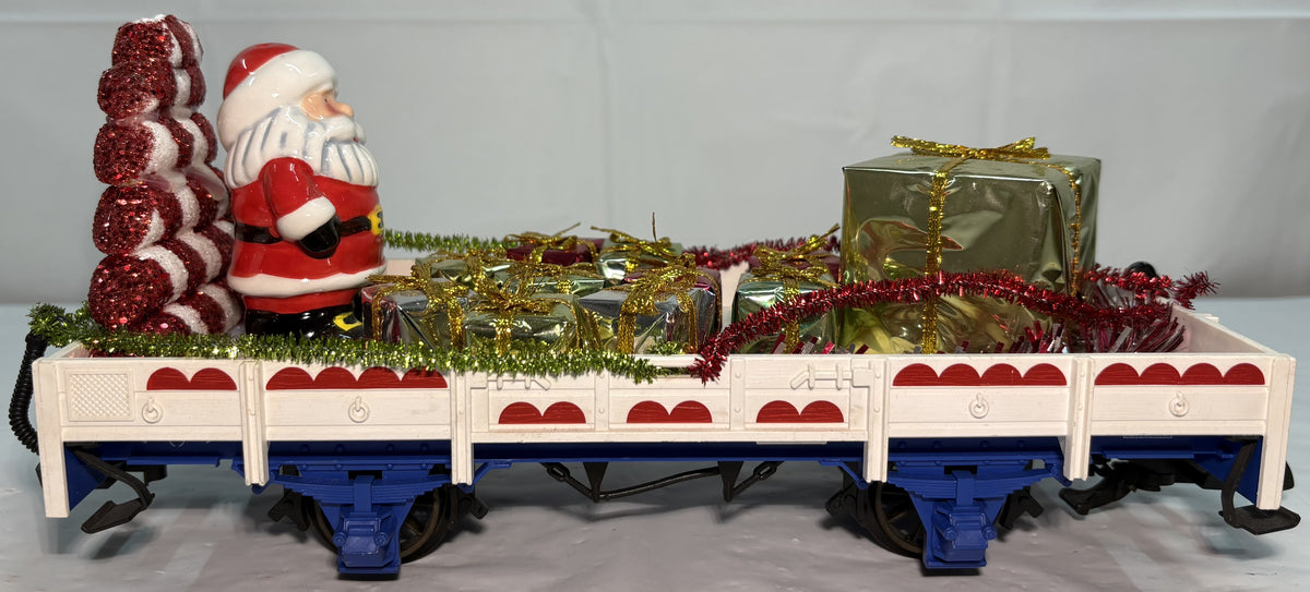 LGB 4038 G Scale Circus Gondola Redone in Christmas Theme