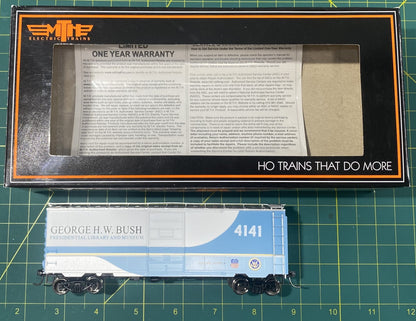 George H. Bush HO Scale MTH 85-74168 HO 40’ PS-1 Box Car