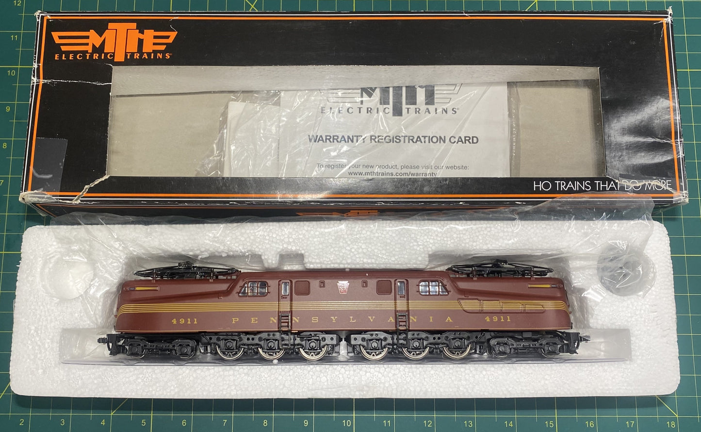 Pennsylvania HO Scale MTH 80-2147-1 HO GG-1 Electric with Proto-Sound 3.0