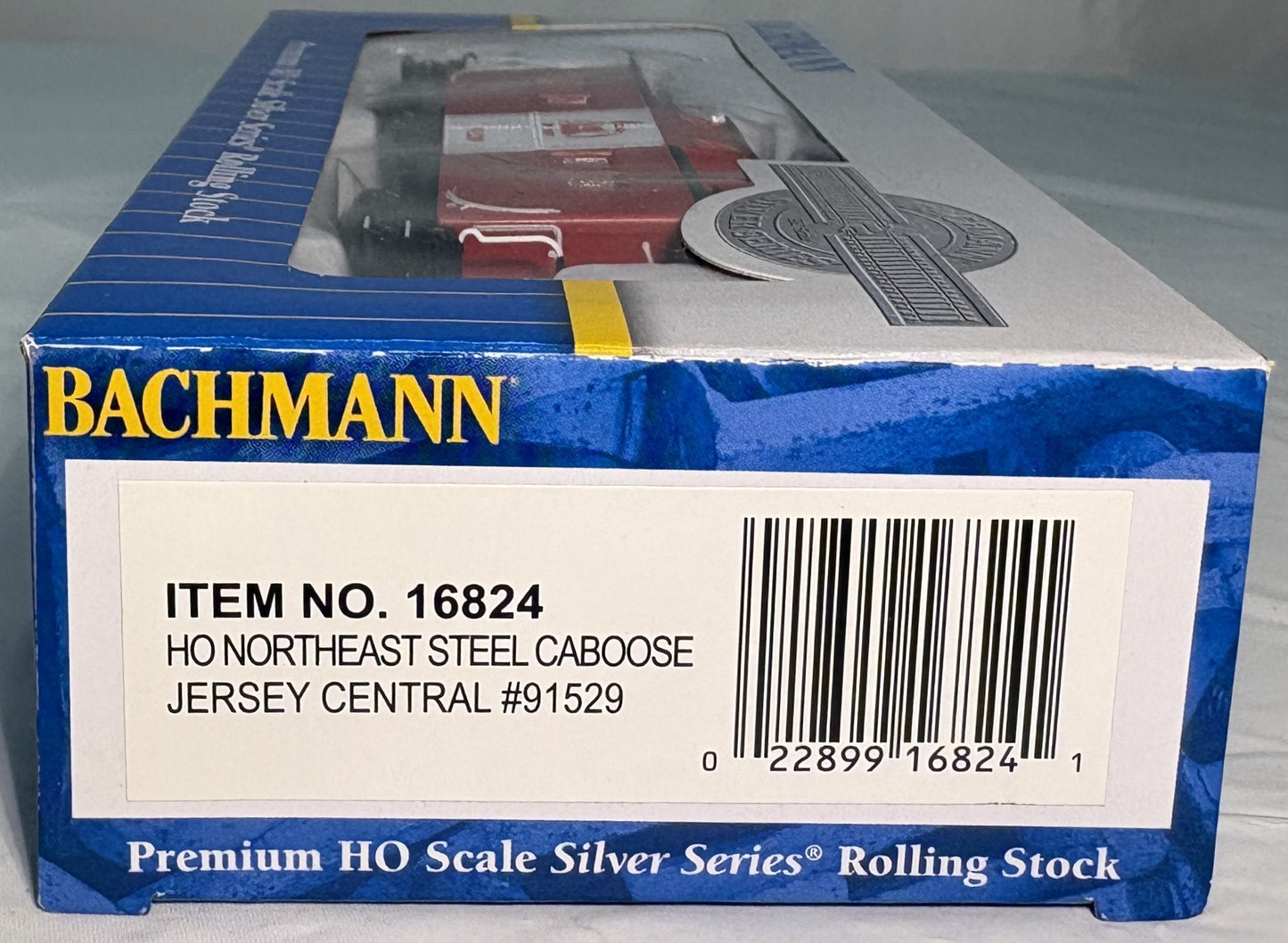 Bachmann 16824 Jersey Central NE Steel Caboose