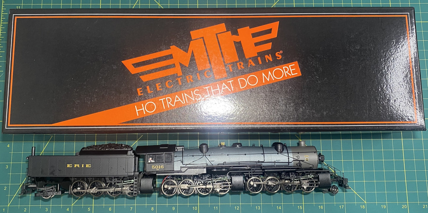 Erie MTH 80-3195-1 HO Scale 2-8-8-8-2 Triplex Steam Engine w/Proto-Sound 3.0